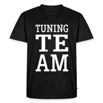 Tuning Team Tuner - Men's Premium Organic T-Shirt - black - Front - Nico (187cm)