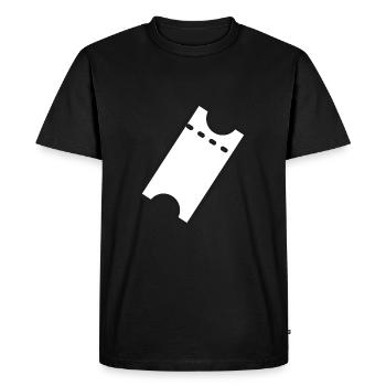Billet Sport - T-shirt Premium bio Homme - noir - Devant - Nico (187cm)