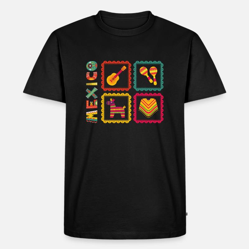 Mexico - Men's Premium Organic T-Shirt - black