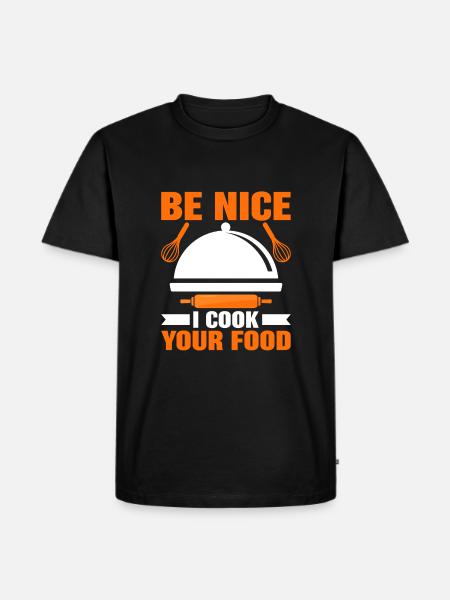 Chef Chef Gastronomy - Men's Premium Organic T-Shirt - black