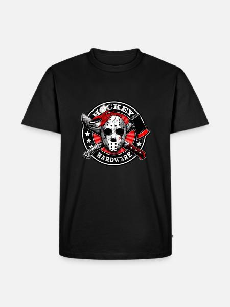 hokej Bloodsport - Ekologiczna koszulka męska Premium - czarny