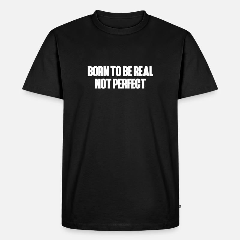 Sprüche - Männer Premium Bio T-Shirt - Schwarz
