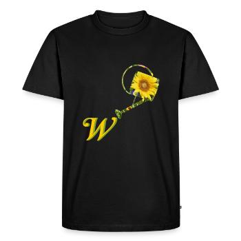 pouring can w - Men's Premium Organic T-Shirt - black - Front - Nico (187cm)