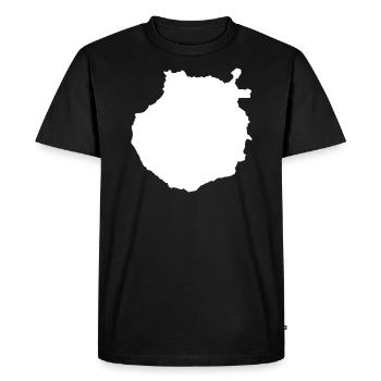 Gran Canaria - T-shirt Premium bio Homme - noir - Devant - Nico (187cm)