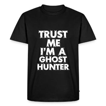 Ghosts Shirt pour Ghostbusters I Ghost Ghost Gespe - T-shirt Premium bio Homme - noir - Devant - Nico (187cm)