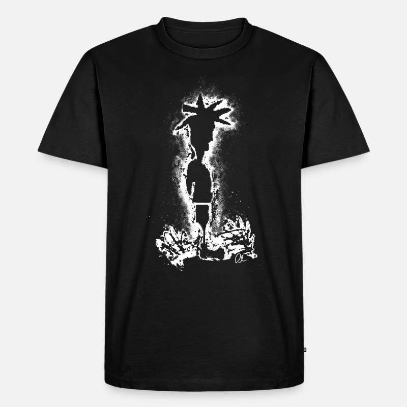 Sideshow Terry - Männer Premium Bio T-Shirt - Schwarz