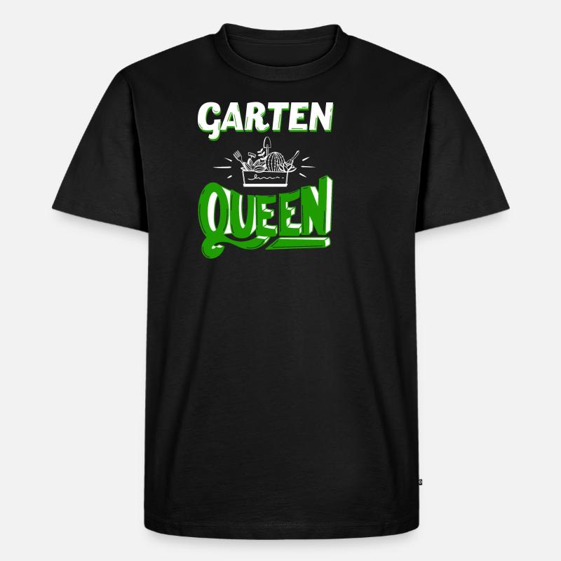 Gärtner Gartenfreunde Hobbygärtner Gartenarbeit - Männer Premium Bio T-Shirt - Schwarz