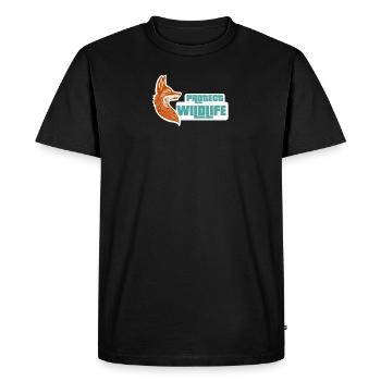 Protéger la faune - T-shirt Premium bio Homme - noir - Devant - Nico (187cm)
