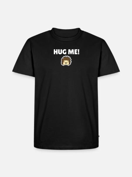 Hug me! - Men's Premium Organic T-Shirt - black