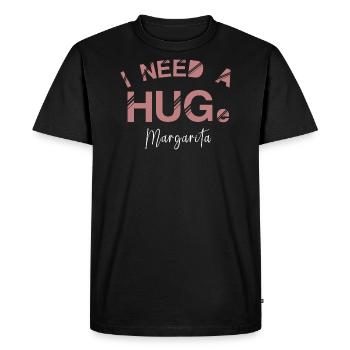 I Need A Huge Margarita I'm Stressed - Men's Premium Organic T-Shirt - black - Front - Nico (187cm)