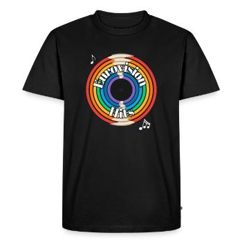 Eurovision Suisse 2025 - T-shirt Premium bio Homme - noir - Devant - Nico (187cm)