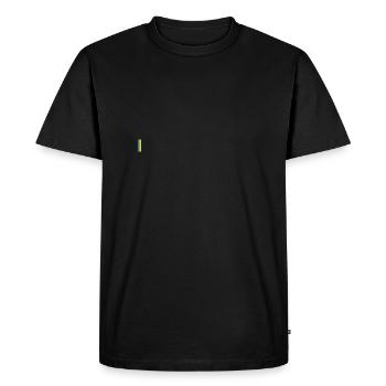 Prise en charge de LGB - T-shirt Premium bio Homme - noir - Devant - Nico (187cm)
