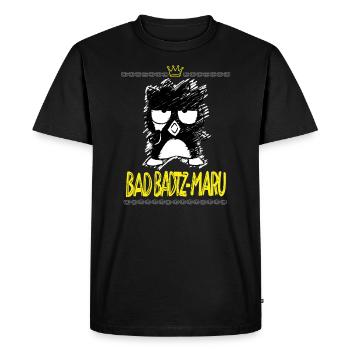 Bad Badtz Maru Dans Un Style Esquissé - T-shirt Premium bio Homme - noir - Devant - Nico (187cm)