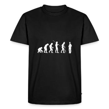 Police - T-shirt Premium bio Homme - noir - Devant - Nico (187cm)