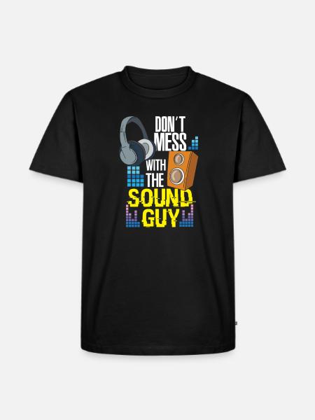 DJ sound engineer - T-shirt Premium bio Homme - noir