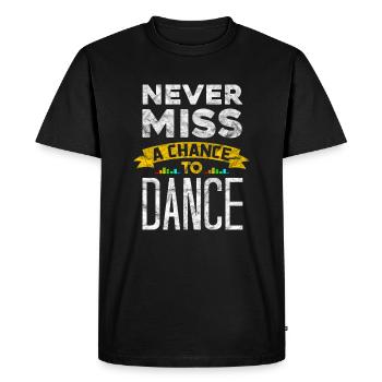 Dancefloor Moves Dancing Club Musique DJ Scene Soul - T-shirt Premium bio Homme - noir - Devant - Nico (187cm)