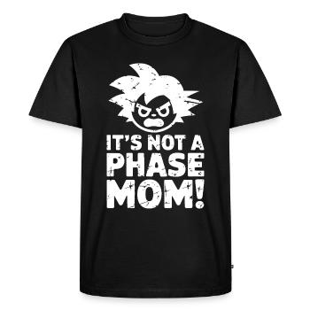 Ce n’est pas une phase maman ! Emo Goth Alternative - T-shirt Premium bio Homme - noir - Devant - Nico (187cm)
