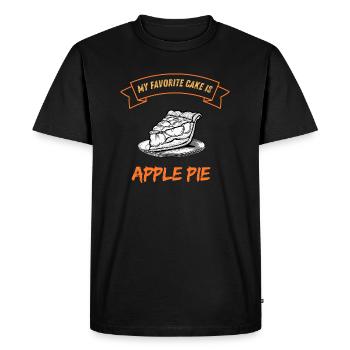 Cake & Cake - Men's Premium Organic T-Shirt - black - Front - Nico (187cm)