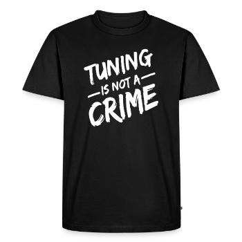 Le réglage n'est pas un crime des paroles drôles Réglage automatique - T-shirt Premium bio Homme - noir - Devant - Nico (187cm)