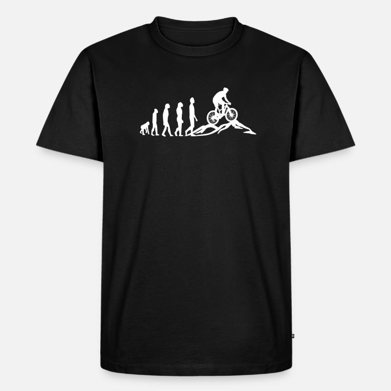 VTT VTT Evolution Biking - T-shirt Premium bio Homme - noir