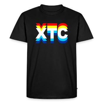 XTC, ecstasy, drogues - T-shirt Premium bio Homme - noir - Devant - Nico (187cm)