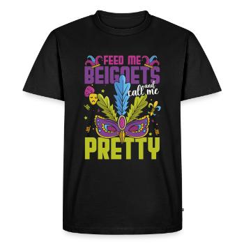 Carnival New Orleans Street Festival - T-shirt Premium bio Homme - noir - Devant - Nico (187cm)