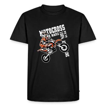 Kinder Motocross - KIDS MX - T-shirt Premium bio Homme - noir - Devant - Nico (187cm)