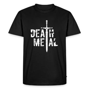 Death Metal - T-shirt Premium bio Homme - noir - Devant - Nico (187cm)