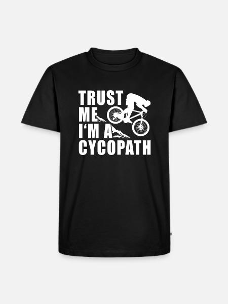Cycopath - Men's Premium Organic T-Shirt - black
