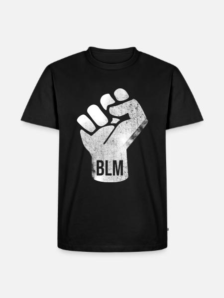BLM Faust Design - Men's Premium Organic T-Shirt - black