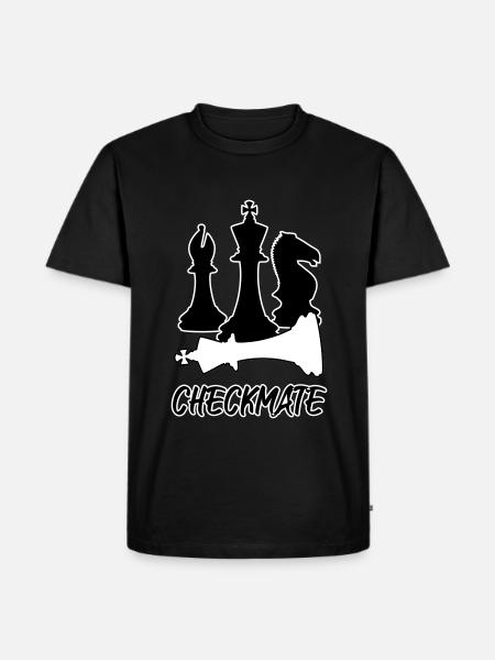 Chess - checkmate - Men's Premium Organic T-Shirt - black