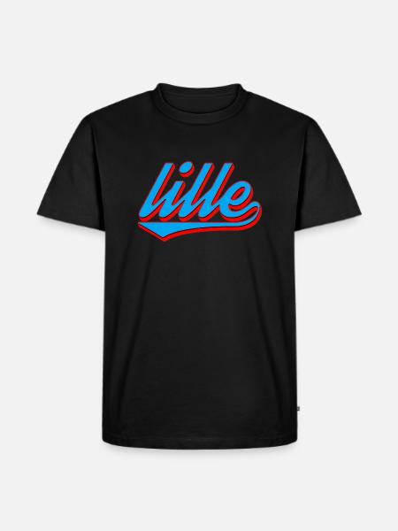 Lille - Men's Premium Organic T-Shirt - black