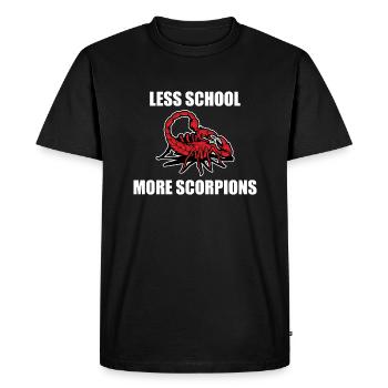 Lionceau Scorpion - T-shirt Premium bio Homme - noir - Devant - Nico (187cm)