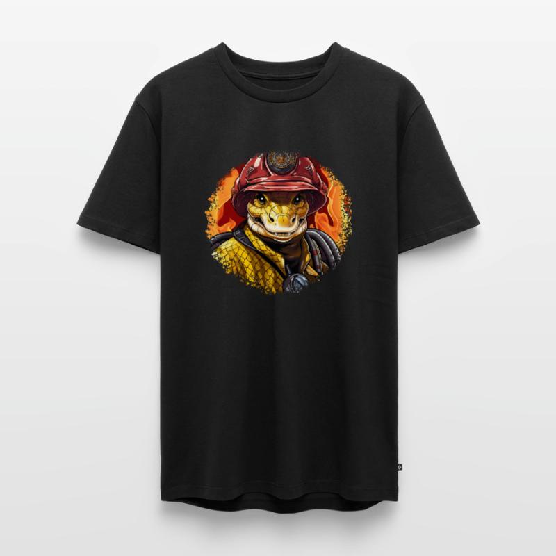 Firefighter Python Men's Premium Organic T-Shirt