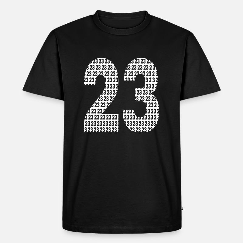 23 Tekno 23 - Männer Premium Bio T-Shirt - Schwarz