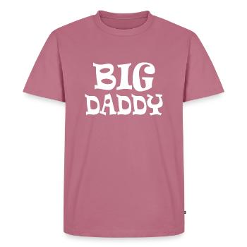Big daddy - T-shirt Premium bio Homme - mauve - Devant - Nico (187cm)