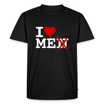 I love me - T-shirt Premium bio Homme - noir - Devant - Nico (187cm)