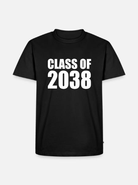 Class of 2038 - Men's Premium Organic T-Shirt - black