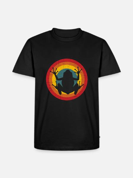 Frog - Men's Premium Organic T-Shirt - black