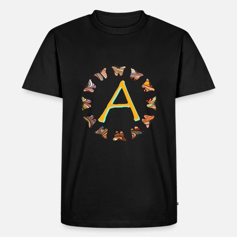 Papillons E 56 A - T-shirt Premium bio Homme - noir
