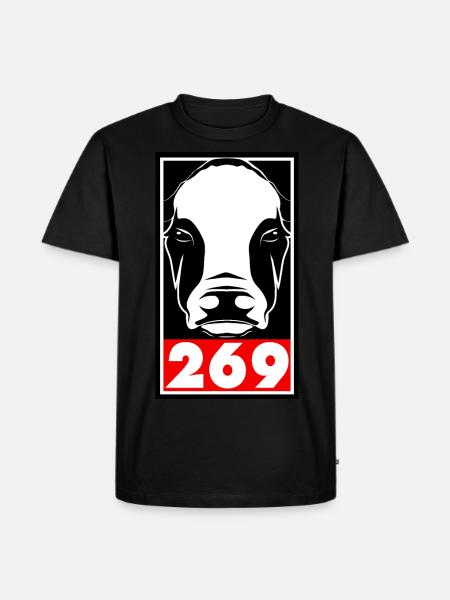 269 vegan - Männer Premium Bio T-Shirt - Schwarz