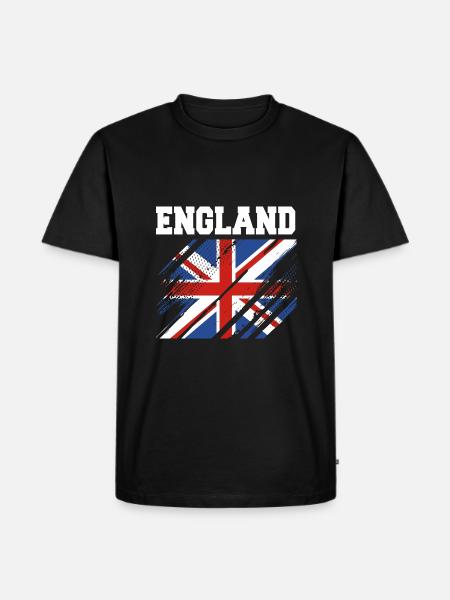 Angleterre Anglais - T-shirt Premium bio Homme - noir