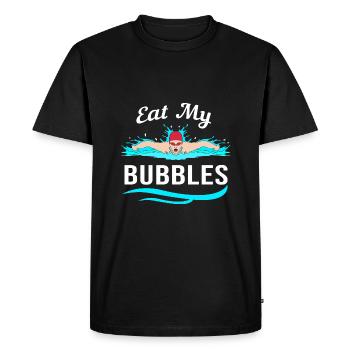 Natation Nageurs Piscine Moniteurs de natation - T-shirt Premium bio Homme - noir - Devant - Nico (187cm)