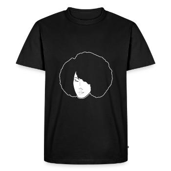 Afro Latina - T-shirt Premium bio Homme - noir - Devant - Nico (187cm)