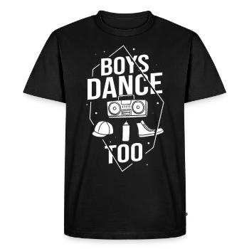 Breakdance Musique Breaking BBoy Bgirl - T-shirt Premium bio Homme - noir - Devant - Nico (187cm)