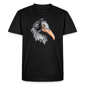 Shoebill Gaming - Men's Premium Organic T-Shirt - black - Front - Nico (187cm)