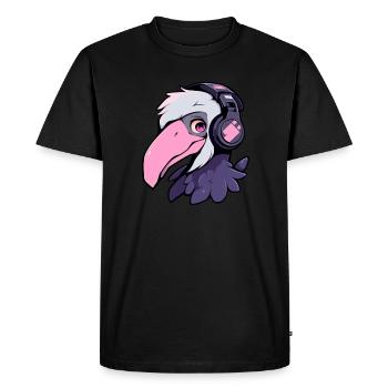 Shoebill Gaming - Men's Premium Organic T-Shirt - black - Front - Nico (187cm)