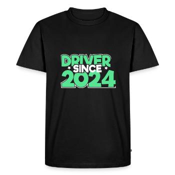 Driver's License 2024 Driving Test Driving Test - Men's Premium Organic T-Shirt - black - Front - Nico (187cm)