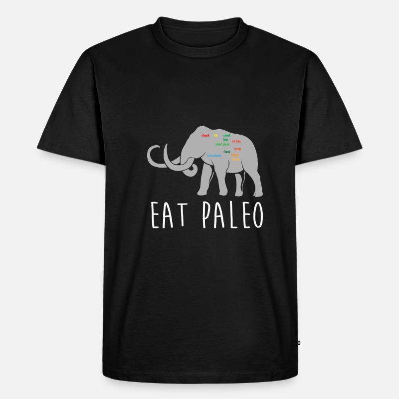 Mammut - Männer Premium Bio T-Shirt - Schwarz