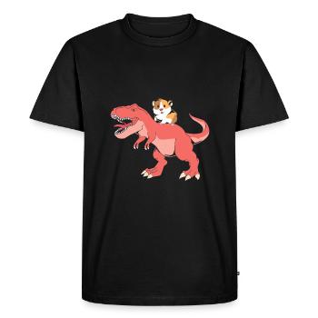 Guinea pig - Men's Premium Organic T-Shirt - black - Front - Nico (187cm)